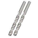 ツイストドリルビット，SODIAL(R) 2x 10mm ストレートシャンク電気HSSツイストドリルビット