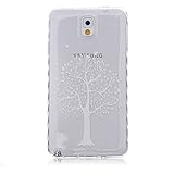 Zeebox Galaxy Note 3 ケース カバー 高品質 TPU保護カバー 衝撃吸収 Samsung Galaxy Note 3 用 超薄型 耐久性 落下防止 生涯補償付き (ホワイト #1)