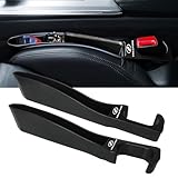 【2025年最新型】ヴェルファイア専用 隙間クッション 大容量収納 シートサイド 収納ボックス スマホ収納可能 充電線孔あり ヴェルファイア 40 30系対応 ロゴ左右対称設計 サイド隙間埋めクッション 落下防止 運転席+助手席 2本セット