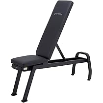 tomo　調整可能トレーニングベンチ ブラック/ブルー Amazon.co.jp: 可変式トレーニングベンチ 5段階調整 ブラック