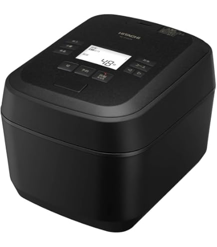 Amazon | 日立 炊飯器 5.5合 圧力&スチームIH ふっくら御膳 RZ-V100EM