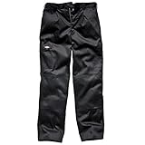 (ディッキーズ) Dickies スーパー ワークトラウザーズ ワークウェア 作業服ボトムス 作業服パンツ 作業着ズボン (ショート丈) 男性用 (32) (ブラック)