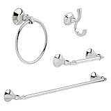 Delta KA-ASH-4-PC Ashlyn 4-Piece Accessory Kit, Chrome [並行輸入品]