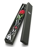 【緊急大幅値下げ！】BIOフレグランスソープフラワー　バラ1輪　ボックス付　プロポーズ　お祝い　記念日　お見舞い　母の日　父の日　　 (レッド)