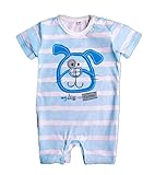 WIN　ロンパース 半袖 綿 カバーオール ベビー 赤ちゃん 新生児 肌着 ボディースーツ 男の子 女の子 かわいい 夏 出産祝い 前開き 半袖 ロンパース (95cm, A)