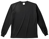 [ビーズビーム] ファイバーロングスリーブTシャツ【ドライ】 ブラック 150(JL)