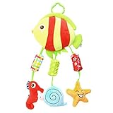 timberlark Lovely Goldfish Baby Plush Doll Hangingベル風チャイムRattleおもちゃKids Developmental