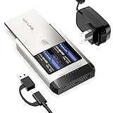 WAVLINK NVMeクローナー 20Gbps M.2デュアルベイ オフラインクローン SSD PCIe 2230/2242/2260/2280 NVMe AHCI対応 最大8TB