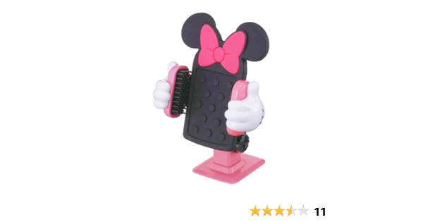 Amazon ナポレックス 車載ホルダー ディズニー スマートフォンホルダー3d ミニー 3dホールド 幅90 Wn 27 携帯電話ホルダー 車 バイク