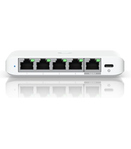 Amazon.co.jp: Ubiquiti [3-Pack] UniFi Switch Flex Mini | Managed 5