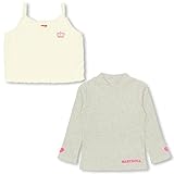 BABYDOLL(ベビードール） キャミ付タートルロンT 2点セット 140cm オフホワイト