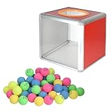 TMR.Breath G 抽選箱セット 1～50 ナンバーボール付き カラフル 中身が見える 組み立て イベント(20cm×20cm)