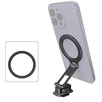 Amazon.co.jp: 折りたたみ式磁気電話マウント 電話ホルダー 電話三脚