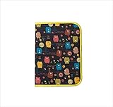 Rush.C ベビー＆マタニティ 出産用品 母子手帳ケース かわいい くまさん ブラック 【Rush.Cオリジナルハンカチセット】 844