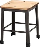 不二貿易 ロースツール ダークブラウン 86779