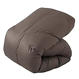 nishikawa 【 西川 】 プレミアム 羽毛布団 03.グレー 01.シングル ポーリッシュホワイトグースダウン93% 日本製 抗菌防臭 KA07106013GR