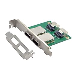 GAOHOU2 Ports Mini SAS SFF-8088を36ピンSFF-8087 PCBAメスアダプタ+ PCIブラケットHM