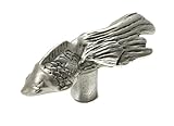 Carpe Diem Hardware 935-11 Feng Shui Koi fish Knob, Satin by Carpe Diem Hardware
