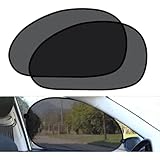 Life2キク サンシェード 車用 まど サイド 運転席 助手席 紫外線カット 遮光 車窓日よけ 2枚入 リア 日除け