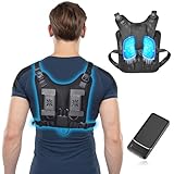 [KLIFE] ペルチェ ベスト【2024業界独創&2つ冷却ブレート搭載&10000mAh大容量バッテリー付き】 冷却ベスト ペルチェ素子 