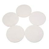 Yiteng　研磨バフ　研磨パッド　フェルト　ウール　ポリッシングパット　研磨バフ　洗車用　ポリッシャー用 　5個セット　125mm