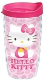 TervisR Hello KittyR Cakes Wrap Wavy 10-Ounce Tumbler with Fuchsia Lid by Tervis [並行輸入品]