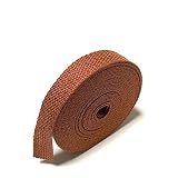 ECOKIJI(エコキジ)薄手 カバンテープ 厚み約1.4mm 綿ぽいポリエステル(幅20mm(長さ5m)シナモン(KTS20C5)