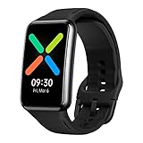 OPPO Watch Free ブラック 睡眠モニタリング 睡眠中の血中酸素レベル継続測定 睡眠レポート 大型有機EL AMOLED 防水