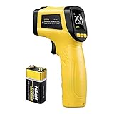 URCERI 工業用温度計 赤外線放射温度計 IR-89-50℃〜580℃ 非接触 放射率可変 1秒瞬間計測 オーバーレンジ表示 D:S=13:1 料理 工業 修理などに レーザークラス2【一年保証】