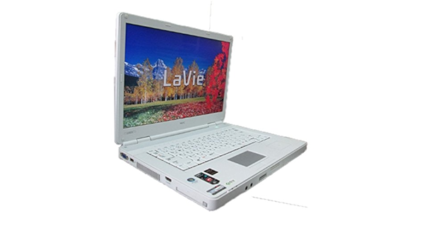 Amazon Co Jp 中古パソコン ノートパソコン Nec Lavie Ll550 R Vista搭載 リカバリ領域 Office付き Hdmi出力 無線 パソコン 周辺機器