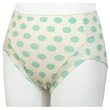 ネトゥル ベア天竺ドット柄産後サポートショーツ L アイボリー 1864