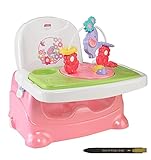 [フィッシャープライス] Fisher-Price Pretty in Pink Booster Seat, Elephant, 一週間内に到着 + 無料ギフト(ボールペン) [海外直送品] [並行輸