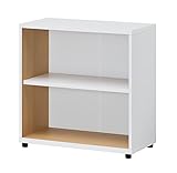 白井産業 【SHIRAI】 オフィスコ2 アジャスター付2段ラック OF2-7575R