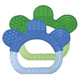 green sprouts 2 Pack Sili Paw Teether, Boy by green sprouts [並行輸入品]