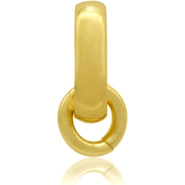 K18 18金無垢 イエローゴールド 極太 バチカン 縦13mm 横8mm Amazon.co.jp: [ルビイ] イエローゴールド K18 甲丸バチカン 口