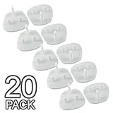 Baby Proofing Child's Home Safety Socket Covers - Socket Protectors / Guards (20 Packs) by Rose Evan