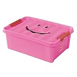 笑顔がかわいい！！「スマイルボックス Sサイズ」【IT】ピンク(#9815086)サイズ：幅40×奥行28×高さ15cm