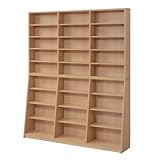 1cmピッチ大収納ラック yh-114h-na ナチュラル 幅:150cm