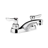 American Standard 5502.145.002 Monterrey 0.5 Gpm Centerset Lavatory Faucet with VR Metal Lever Handl