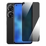 【KOOLRIVER】スマホ保護フィルム・ASUS Zenfone 10用 ガラスフィルム 強化ガラス 光沢/覗き見防止 硬度9H フルカバー エイスースゼンフォン 10 液晶保護ガラス フィルム 強化ガラス