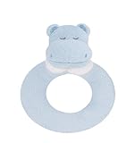 Angel Dear Ring Rattle, Blue Hippo by Angel Dear [並行輸入品]
