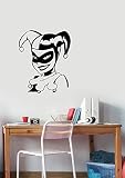 Harley Quinn取り外し可能な壁ステッカービニールデカールWoman Superhero Art DC Comicsデコレーション家庭Teen子供女の子部屋寝室装飾hqn2