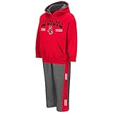 幼児用NCAA NC State Wolfpack Boys Punter Fleece Hoodie andスウェットパンツセット(チームカラー)