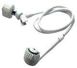 Aquasana aq-2105 Wインラインシャワーフィルターハンドシャワー付き、ホワイト