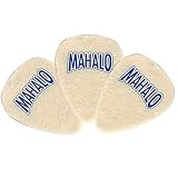 MAHALO ウクレレ用フエルトピック ティアドロップ型 3mm 3枚セット FP32/BAG