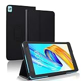 LUCA Tablet TE083M3N1-B ケース TM082M4N1-B ケース 8インチケース アイリスオーヤマLUCA Tablet TE083M3N1-B/TM082M4N1-B ケース Pokaas 専用ケース タブレットケース ハンドストラップ付き 持ちやすい スタンド機能付き マグネット内蔵 全面保護 (LUCA Tablet TE083M3N1-B, ブラック)
