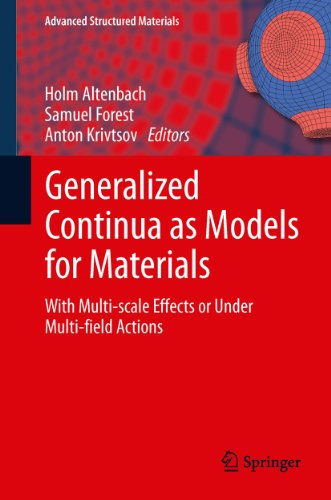 Generalized Continua as Models for Materials: with Multi-scale Effects or Under Multi-field Actions: 22 (Advanced Structured Materials)の表紙