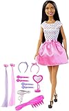 Barbie Doll with Hair Accessory, African-American