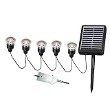 Kenroy Home 60503 Solar-Light String 5-Light Set [並行輸入品]