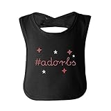 Adorbs Cute Baby Bibs Funny Infant Bib In Black Baby Shower Gift Ideas